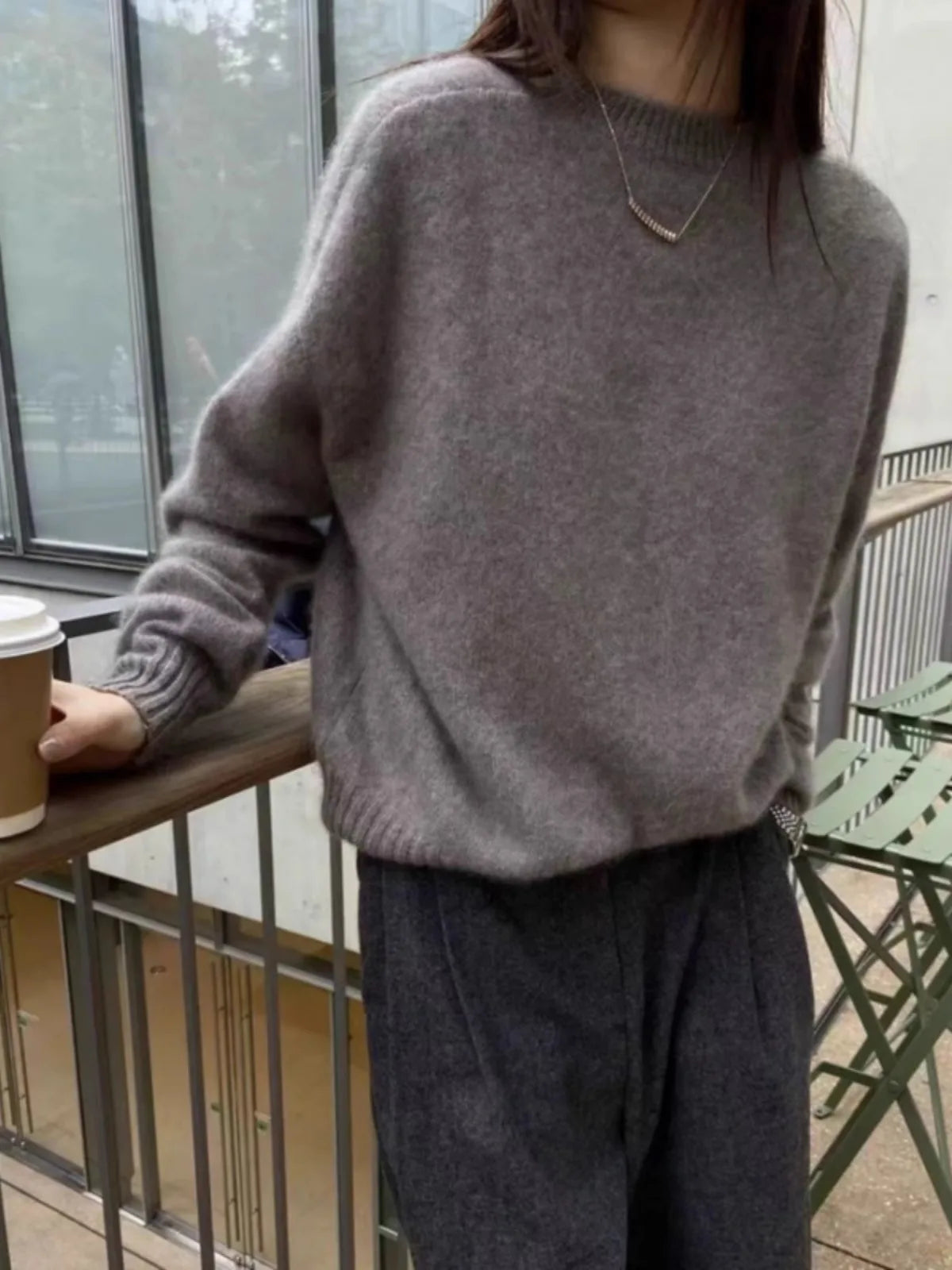 Northern Winter High-Grade Turtleneck – 100% Pure Cashmere Women’s Sweater | Autumn & Winter Thick Loose Knit