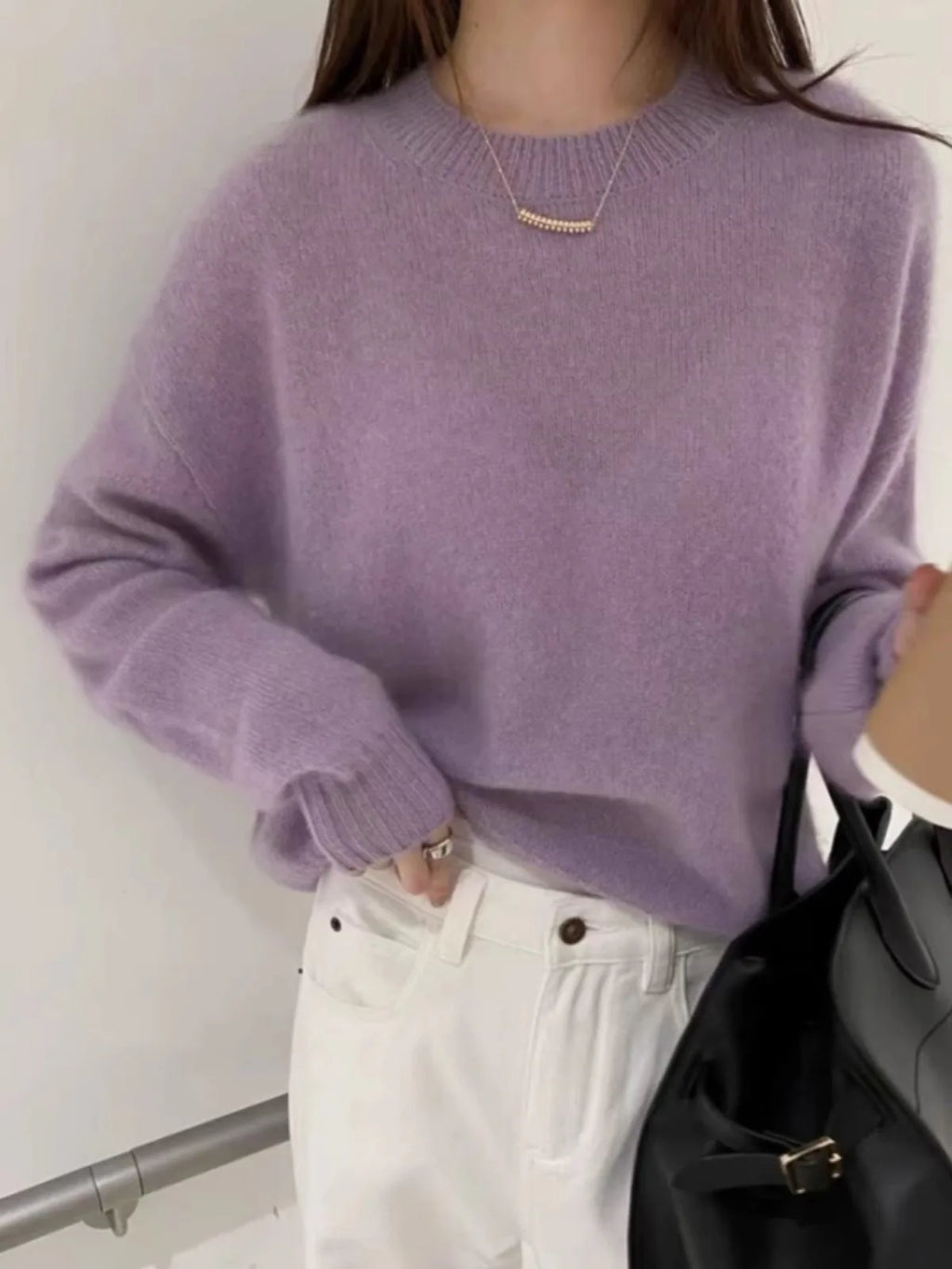 Northern Winter High-Grade Turtleneck – 100% Pure Cashmere Women’s Sweater | Autumn & Winter Thick Loose Knit