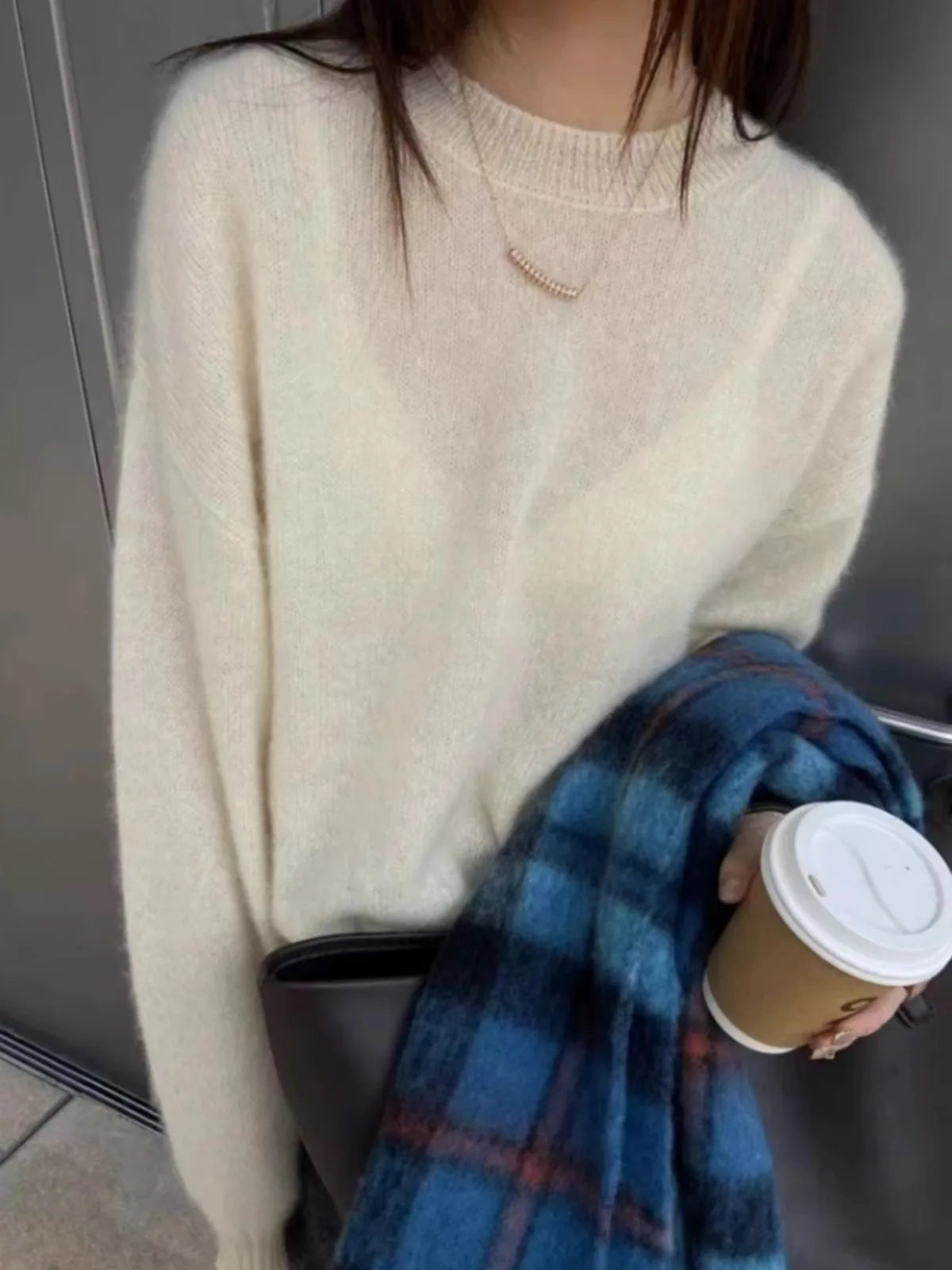 Northern Winter High-Grade Turtleneck – 100% Pure Cashmere Women’s Sweater | Autumn & Winter Thick Loose Knit